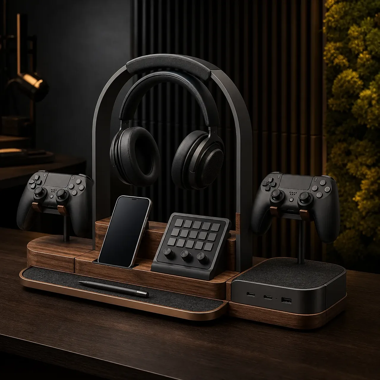 Concept render of the Creator Console Pro complete workstation ecosystem